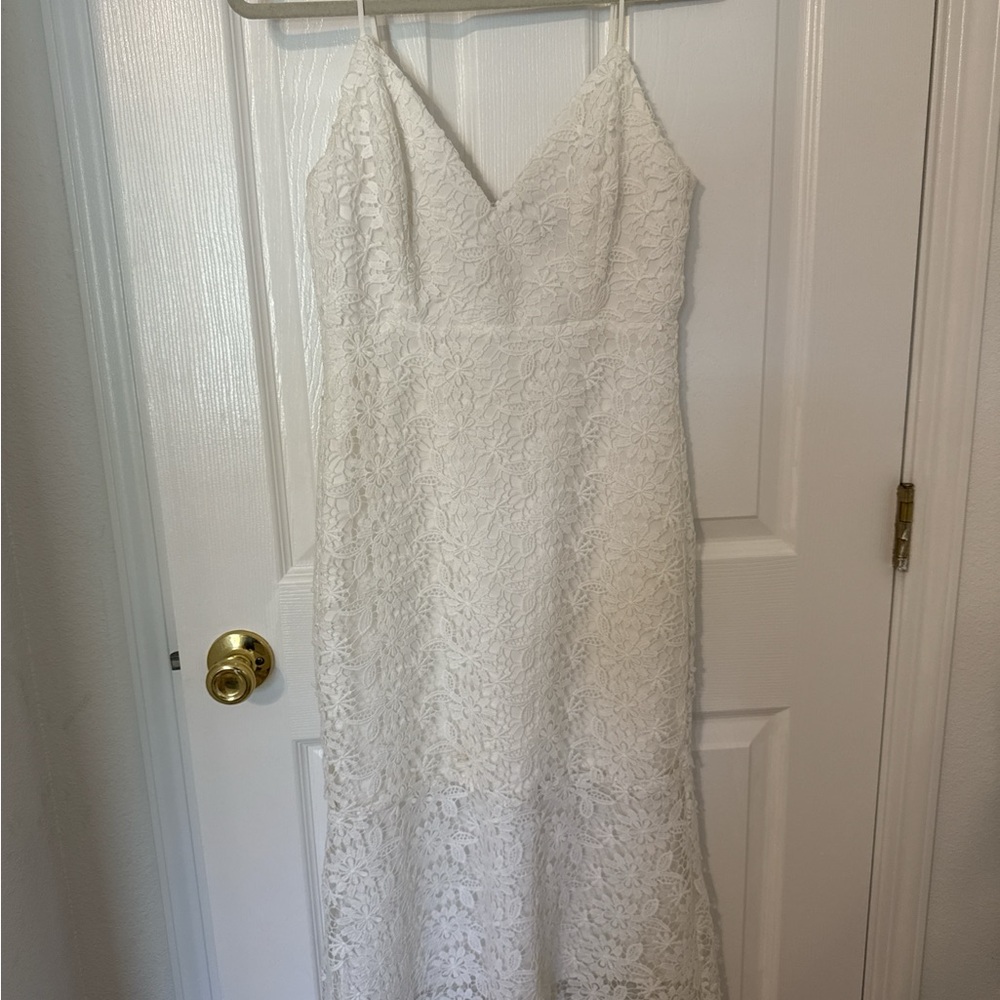 Park & Fifth Ivory Lace Dress